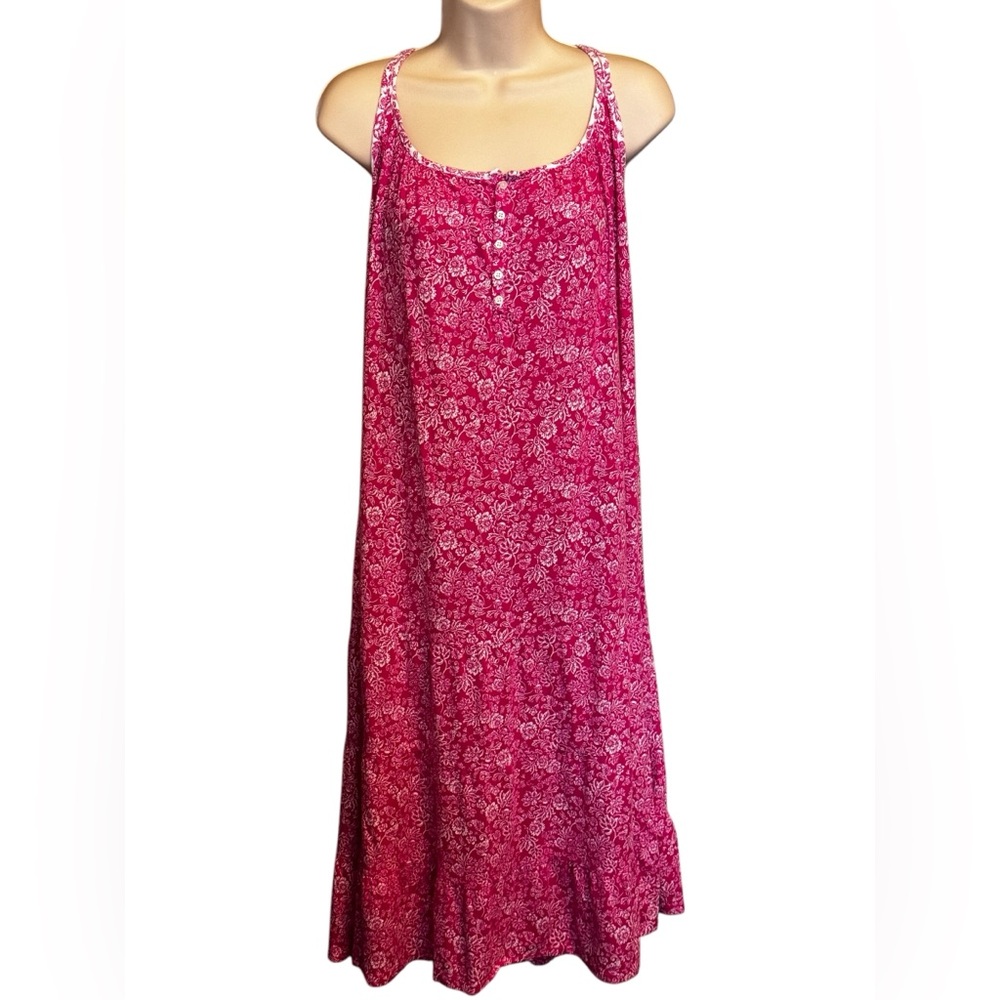 Ralph Lauren Pink Floral Nightgown